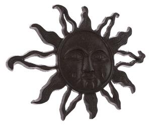 Decorazione da parete per esterni in ghisa nera Sunshine - Dakls