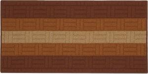 Emmevi Tappeto per ucina Mia 50x115 Marrone Pezzi 4 - C