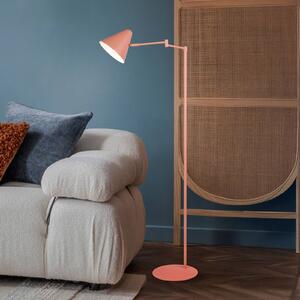 Trio Lighting Lampada da terra Cosima, Giallo / Arancione, Soggiorno / Sala da pranzo, Metallo, Moderno, Lampada da terra