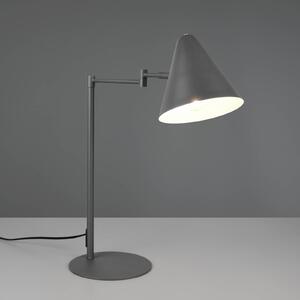 Trio Lighting Lampada da tavolo Cosima, Nero, Soggiorno / Sala da pranzo, Metallo, Moderno, Lampada da tavolo
