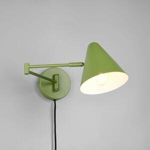 Trio Lighting Applique da parete Cosima, Verde, Soggiorno / Sala da pranzo, Metallo, Moderno, Applique