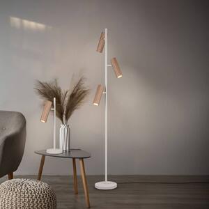 Trio Lighting Lampada da terra Soka, Marrone / Ruggine, Soggiorno / Sala da pranzo, Metallo, Moderno, Lampada da terra