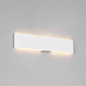 Trio Lighting Applique da parete a LED Conchita, dimmerabile, Bianco / Opale, Soggiorno / Sala da pranzo, Metallo, Moderno, Applique a LED