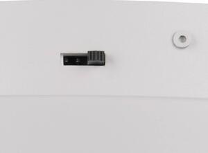 Trio Lighting Plafoniera a LED Keaton, dimmerabile, Alluminio / Grigio / Zincato, Soggiorno / Sala da pranzo, Metallo, Plafoniera LED