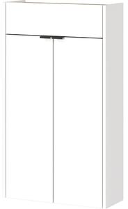 Armadietto bianco con effetto rovere 56x97x22 cm Ameca – Germania