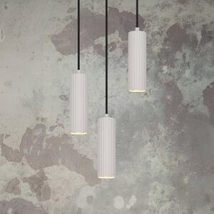 Trio Lighting Lampada a sospensione Soka, dimmerabile, Alluminio / Grigio / Zincato, Soggiorno / Sala da pranzo, Metallo, Moderno, Lampada a sospensione
