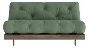 Divano letto verde 160 cm Roots - Karup Design