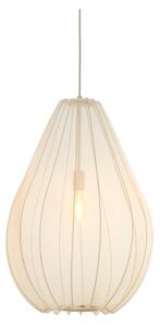 Lampadario beige con paralume in tessuto ø 50 cm Itela - Light & Living