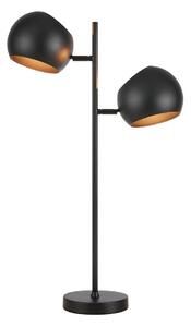 Markslöjd 108691 - Lampada da tavolo EDGAR 2xE14/40W/230V nero