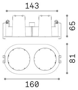 Faretto Bianco Collezione BEYOND LED 10W Luce Calda Metallo/Alluminio Ideal Lux