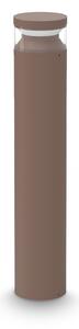 Lampada Da Terra Boeing LED 14W Luce Calda 3000K Coffee IP65 Ideal Lux