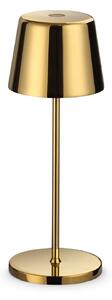 Lampada Da Tavolo Cute LED 2.5W Luce Calda Oro IP65 Ideal Lux