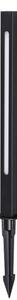 Lampada Da Terra Jedi Luce Naturale 7W IP65 Finitura Nera Ideal Lux