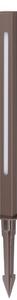 Lampada Da Tavolo JEDI LED 7W Luce Naturale Coffee Metallo/Vetro Ideal Lux
