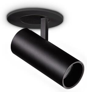 Plafoniera Nova LED 6W Luce Calda 3000K Finitura Nero Ideal Lux