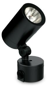 Plafoniera O-ZONE LED 19W Luce Calda 3000K Finitura Nera IP66 Ideal Lux