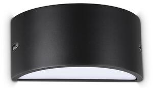 Plafoniera REX-2 E27 Finitura Nera IP44 Ideal Lux