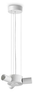Lampada da Soffitto Set Ideal Lux 3 luci E27 Finitura Bianca IP20 Dimmerabile