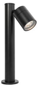 Lampada da esterno nera 45 cm AR70 orientabile IP44 - Solo