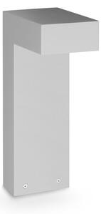 Applique Collezione SIRIO Grigio Metallo/Vetro IP65 Ideal Lux