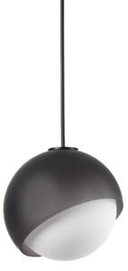 Lampada A Sospensione Bloom Nero Dimmerabile Altezza Regolabile Ideal Lux