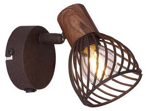 Globo 54817-1 - Luce Spot da parete ISABELLE 1xE14/40W/230V