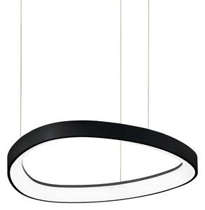 Sospensione Moderna Gemini Metallo Nero Led 38W 3000K Luce Calda