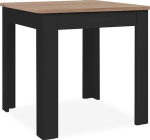 Calicosy - Tavolo da pranzo con piano quadrato 80x80 cm e 1 cassetto contenitore - SKARA