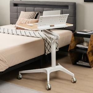 Scrivania Regolabile In Altezza Con Ruote | Postazione Lavoro Sit-Stand Per Casa E Ufficio