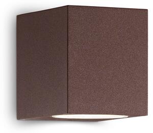 Applique Moderna Up Alluminio Coffee 1 Luce G9 3W 3000K Luce Calda