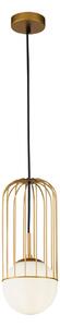Sospensione Contemporanea Telford Media Metallo Oro 1 Luce