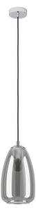 Lampadario Contemporaneo Alobrase 1 Luce Metallo Cromo