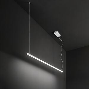 Sospensione Moderna Syncro Metallo Bianco Acrilico Led 35W 3000K