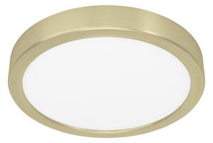 Plafoniera Moderna Fueva 5 Acciaio Ottone Led Integrato 17W 3000K Ip20