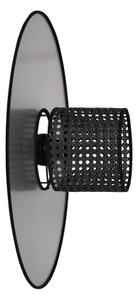 Duolla - Applique TOKYO RATTAN 1xE27/15W/230V diametro 50 cm argento/nero