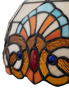 Brilagi - Lampada da tavolo Tiffany in vetro colorato MIRABELLA 1xE27/60W/230V