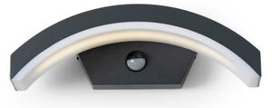 Brilagi - Lampada da parete LED esterna con sensore ARCELO LED/8W/230V IP54