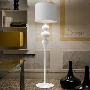 Masiero Lampada da pavimento Eva STL3+1, bianca