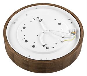 Brilagi - Lampada LED da soffitto CARVALHO 2xE27/60W/230V noce 37 cm
