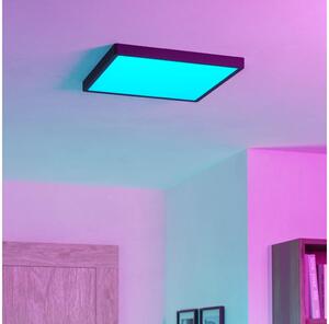 Eglo 901728 - LED RGBW dimmerabile lampada da soffitto per bagno FUEVA-Z LED/17,8W/230V 39cm IP44 nera