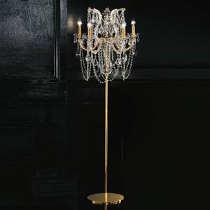 Masiero Lampada da terra Annino con elementi Swarovski