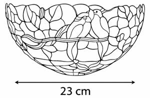 Brilagi - Applique Tiffany in vetro Tiffany JUNGLE 1xE14/40W/230V