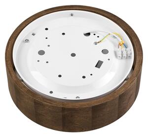 Brilagi - Lampada LED da soffitto CARVALHO 1xE27/60W/230V noce 27 cm