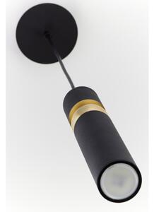 Jupiter 2003 - Lampadario a sospensione con filo ALAS 1xGU10/10W/230V nero/oro