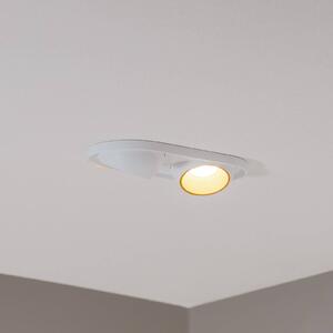 Bega Faretto da incasso a LED Studio Line, bianco/ottone, a 2 luci