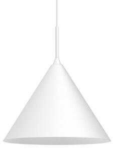 Eko-Light Lampada a sospensione Capital, bianca, a 1 luce, Ø 32 cm, GX53