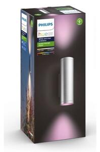 Philips 17463/47/P7 - LED RGBW Lampada da esterno Hue APPEAR 2xLED/8W/230V IP44