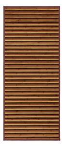 Passatoia in bambù di colore marrone-senape 75x175 cm - Casa Selección