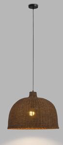 Forlight Cortic lampada a sospensione, Ø 60 cm, marrone scuro, rattan