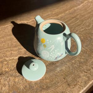 Teiera in porcellana Ru Decorata Lin's Ceramics Studio 190 ml